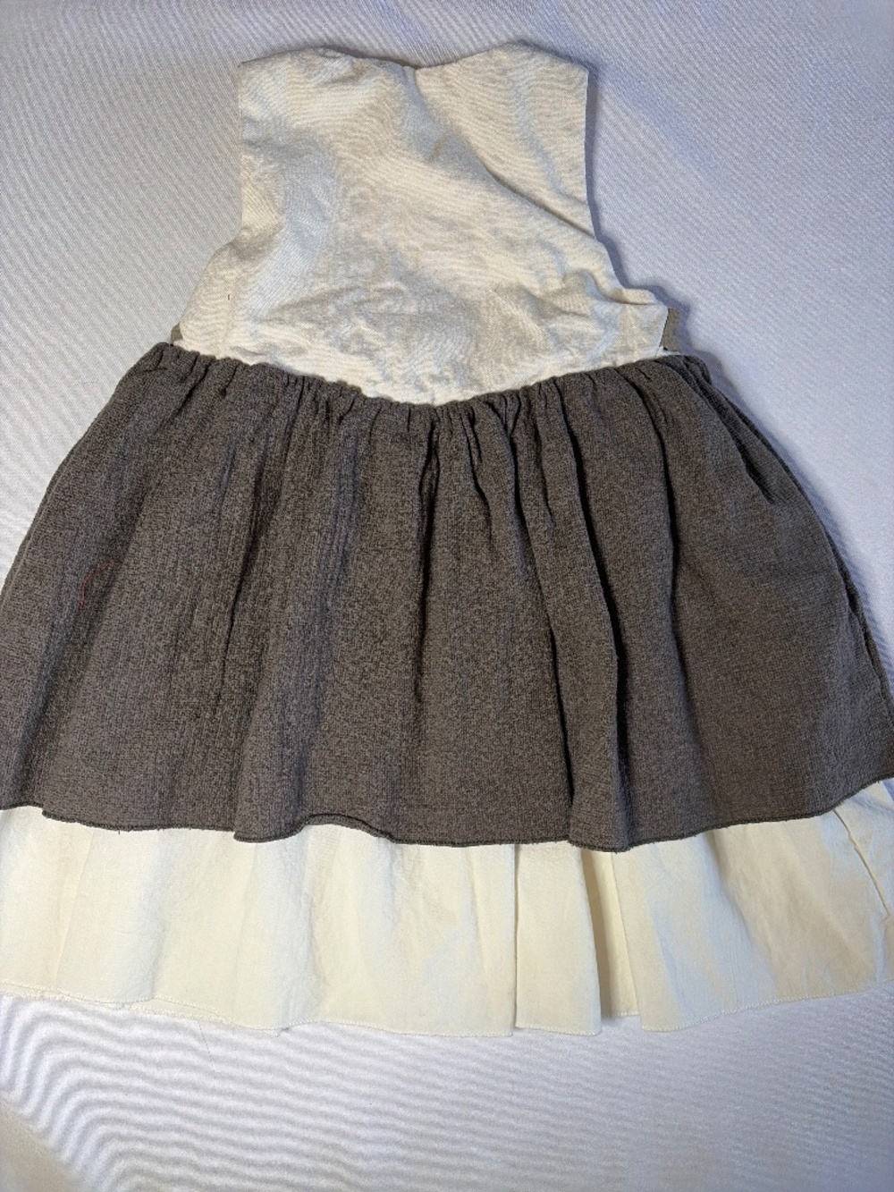 Belle Chiara Toddler Linen and Cotton Dress 3t